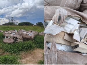 MP apura descarte irregular de embalagens de agrotóxicos em fazenda de Paraíso das Águas mp-apura-descarte-irregular-de-embalagens-de-agrotoxicos-em-fazenda-de-paraiso-das-aguas