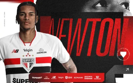 Newton chega ao São Paulo e admite atuar como zagueiro newton-chega-ao-sao-paulo-e-admite-atuar-como-zagueiro